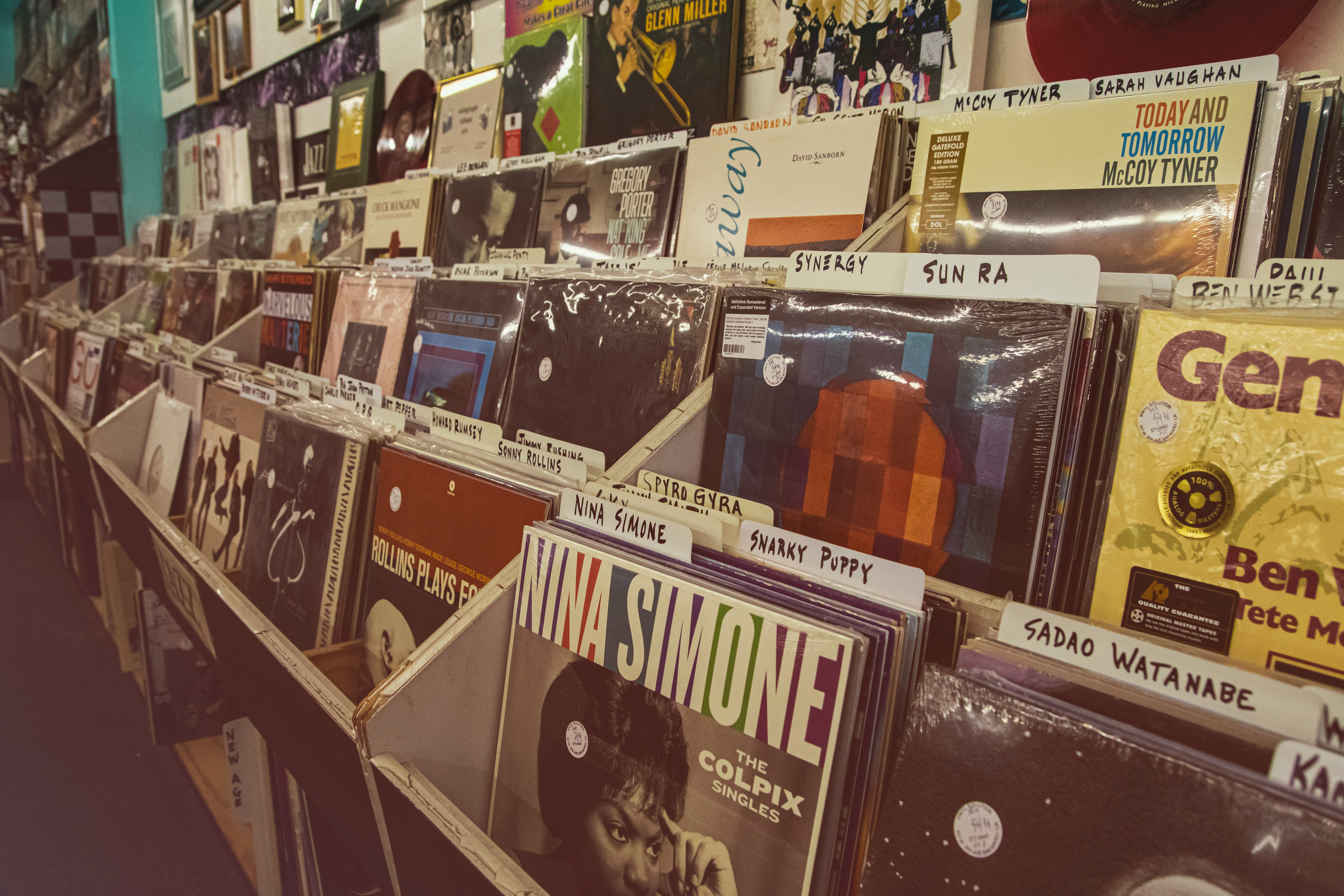 What types of music were popular in the 1960s?